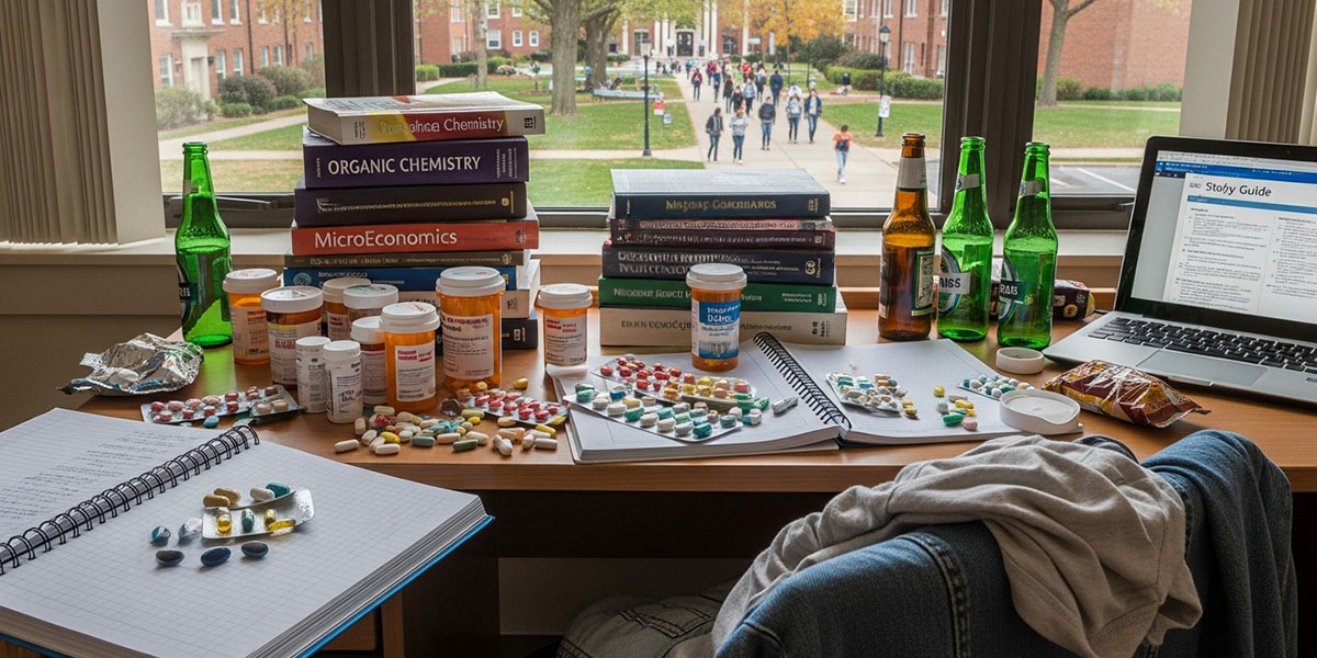 The 5 Most Commonly Abused Drugs in College