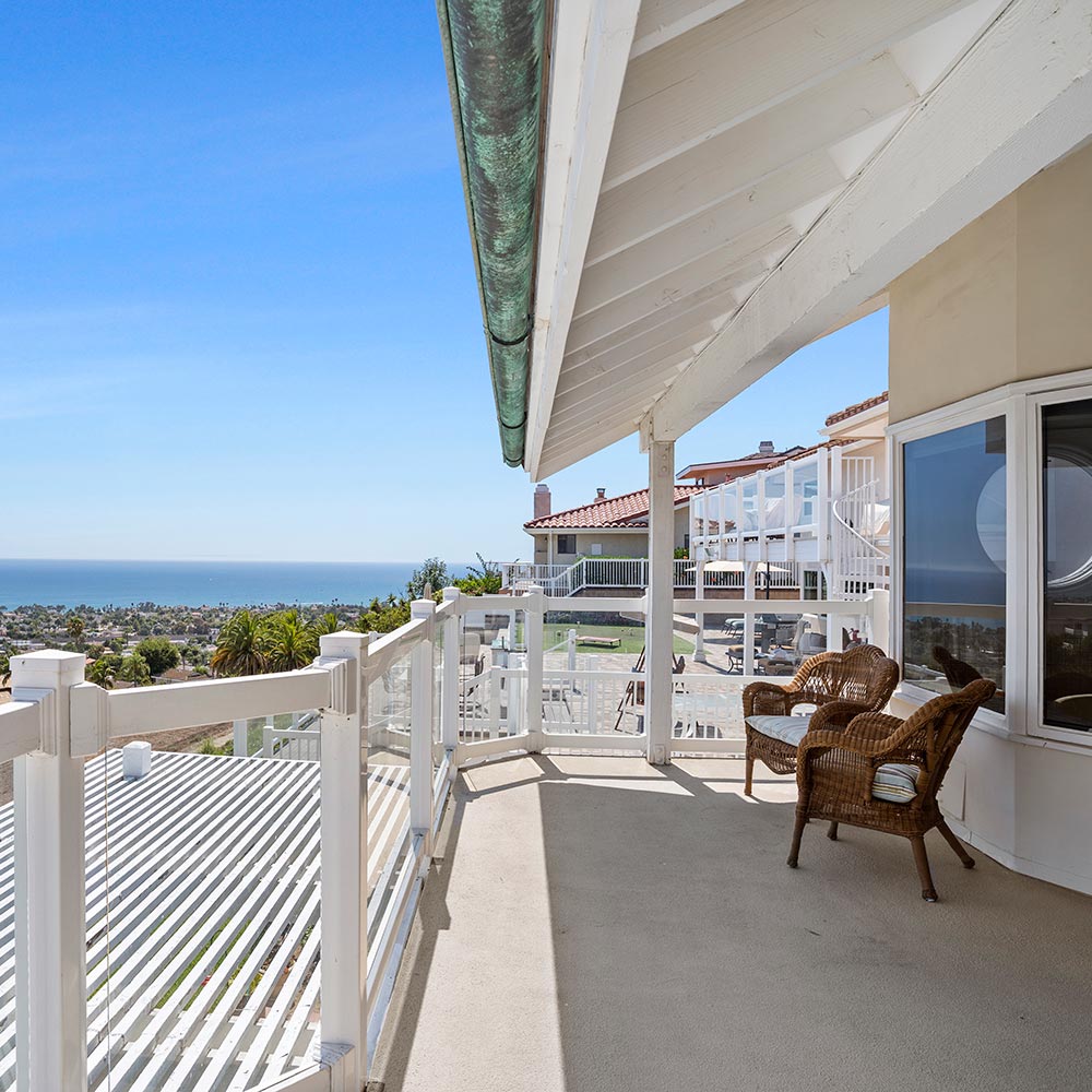 Outdoor space at Ocean Ridge