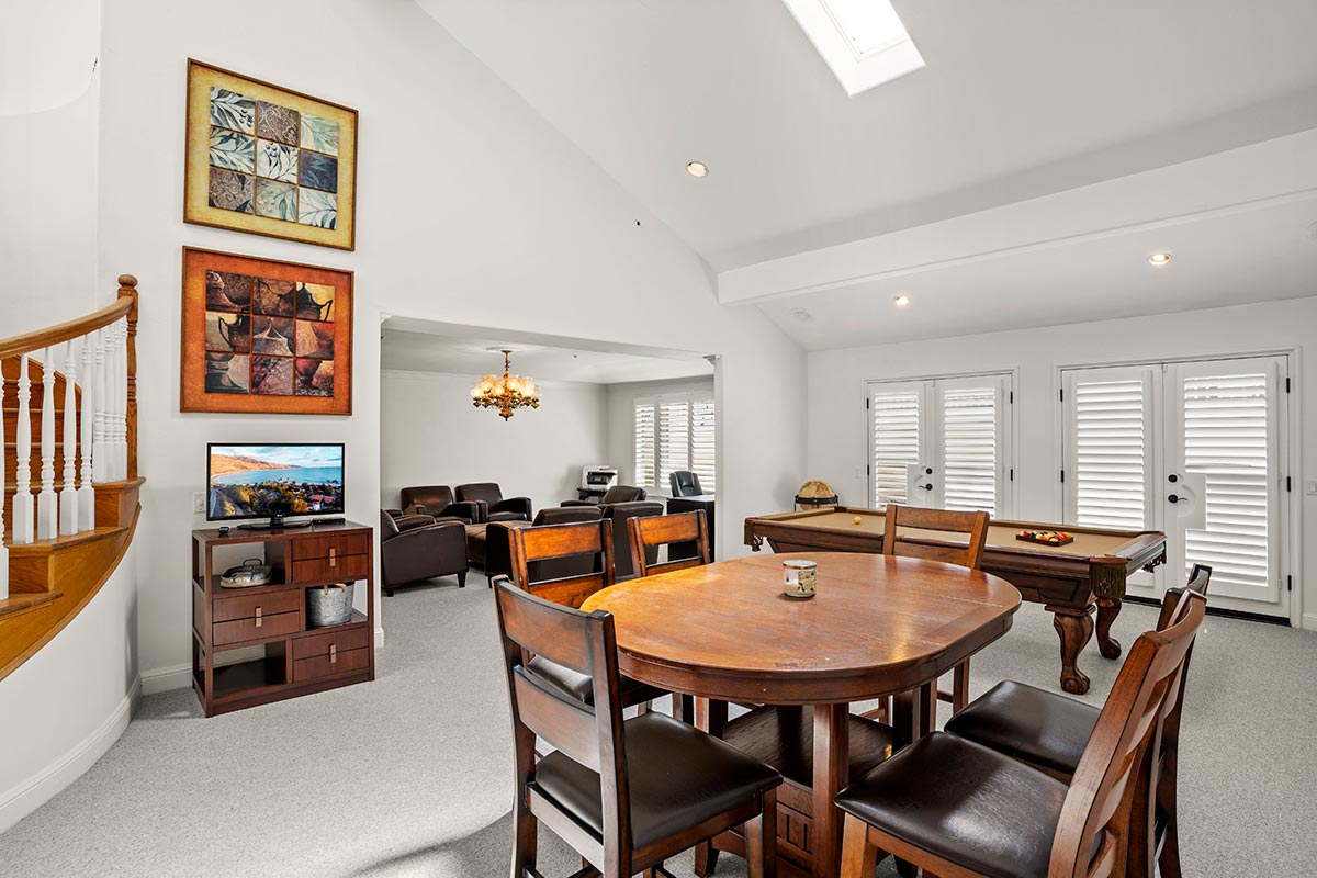 Dining space at Ocean Ridge