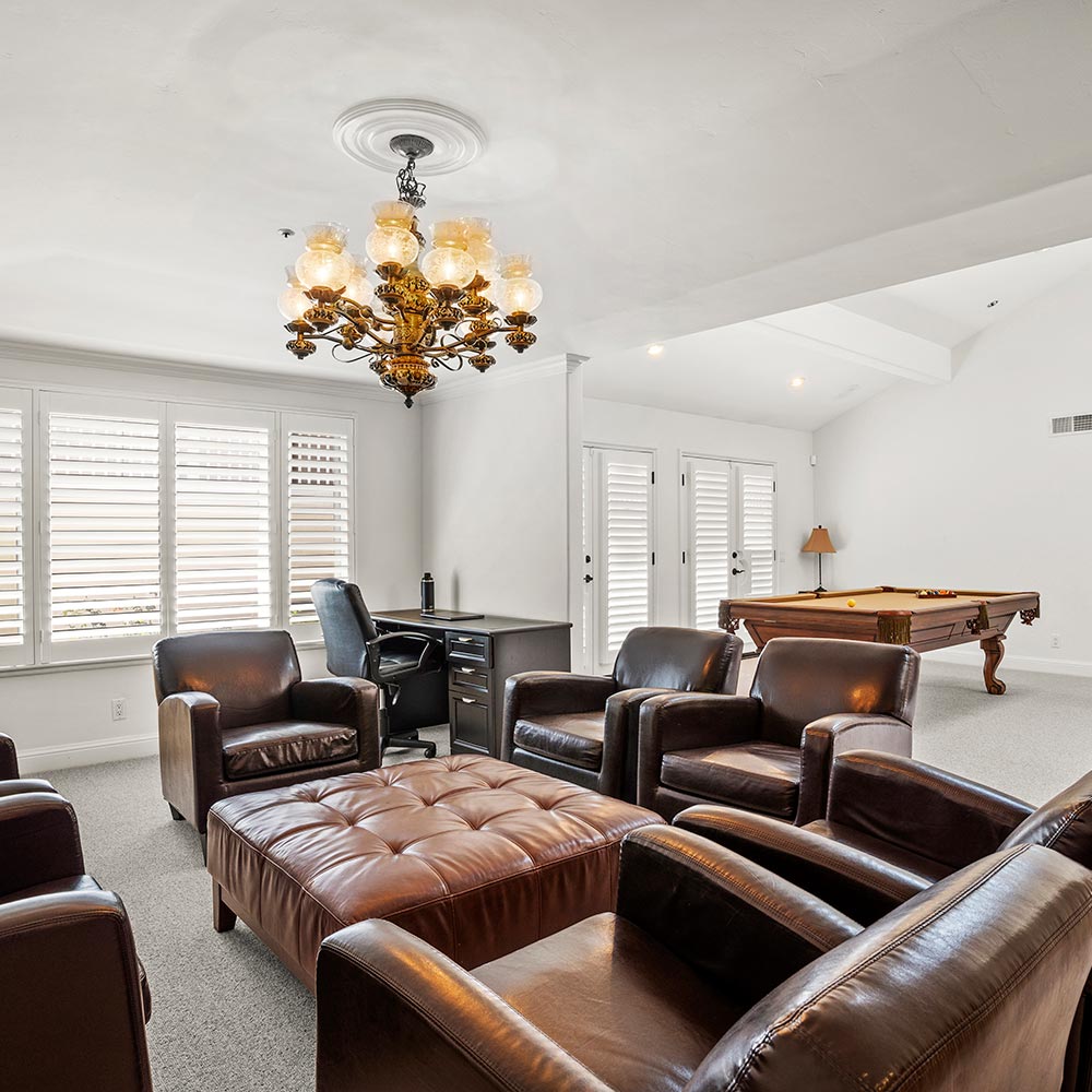 Living space at Ocean Ridge