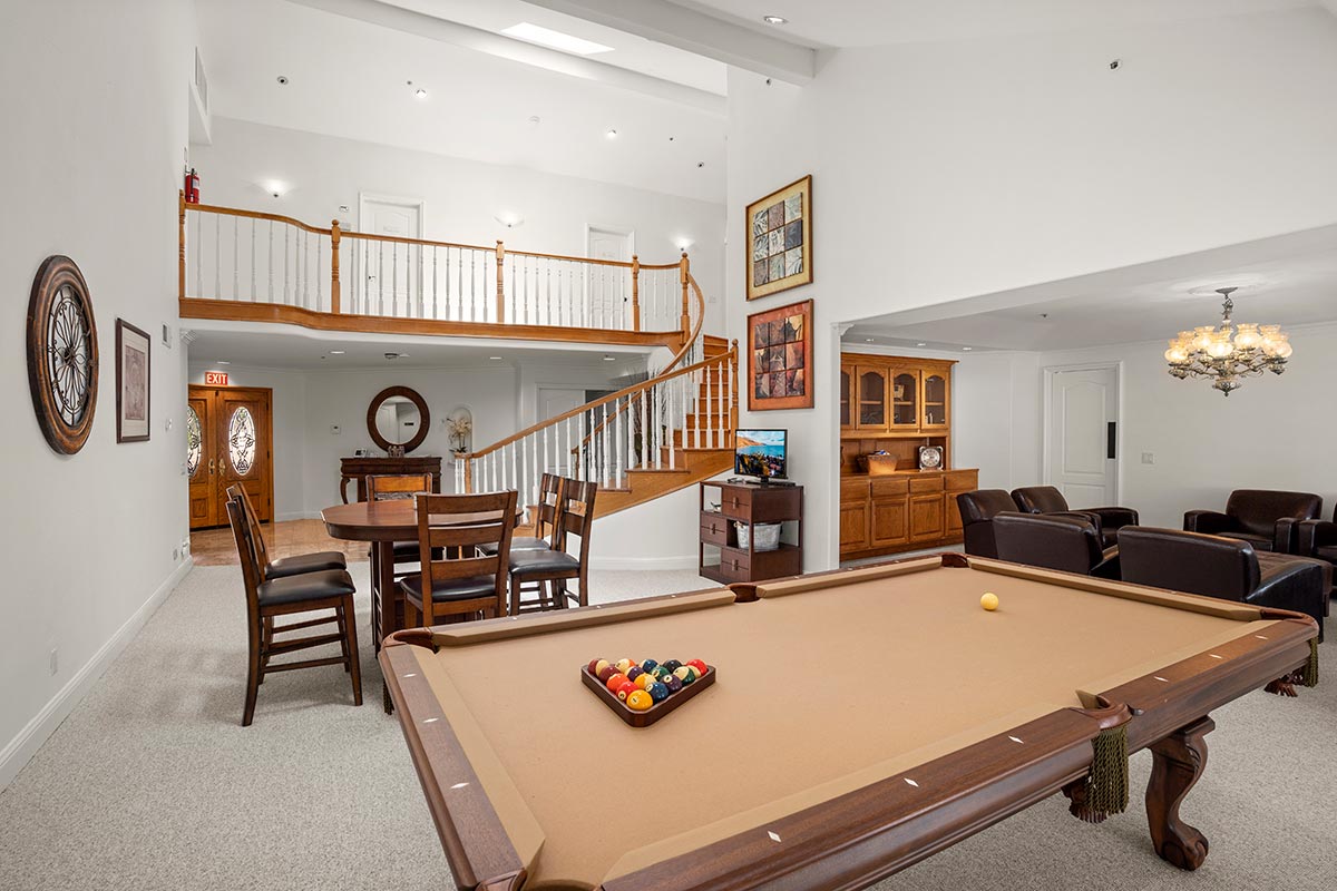 Recreational area at Ocean Ridge