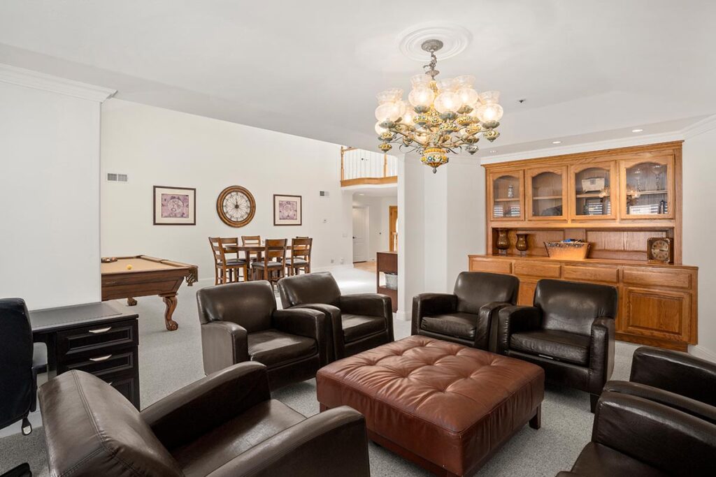 Living space at Ocean Ridge