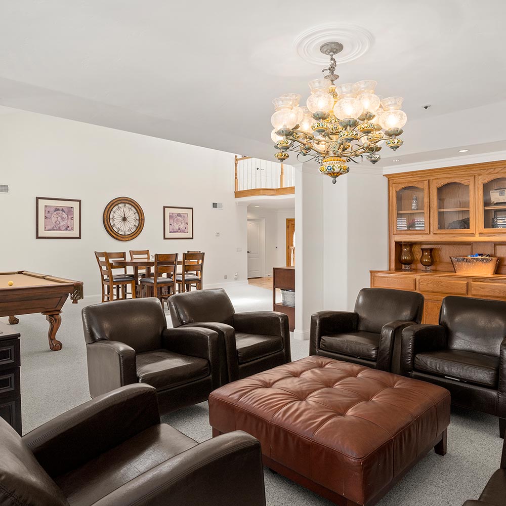 Living space at Ocean Ridge