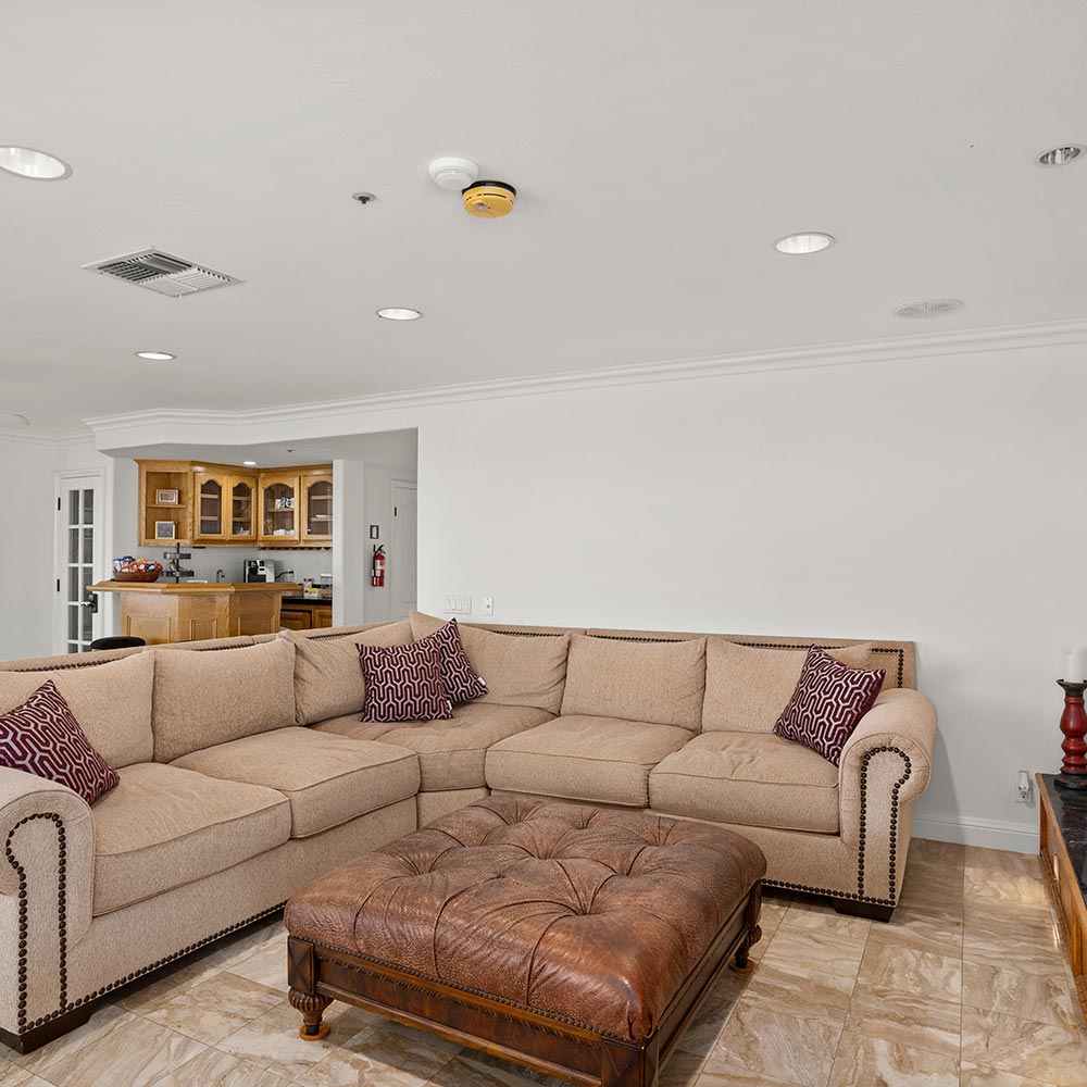 Living space at Ocean Ridge