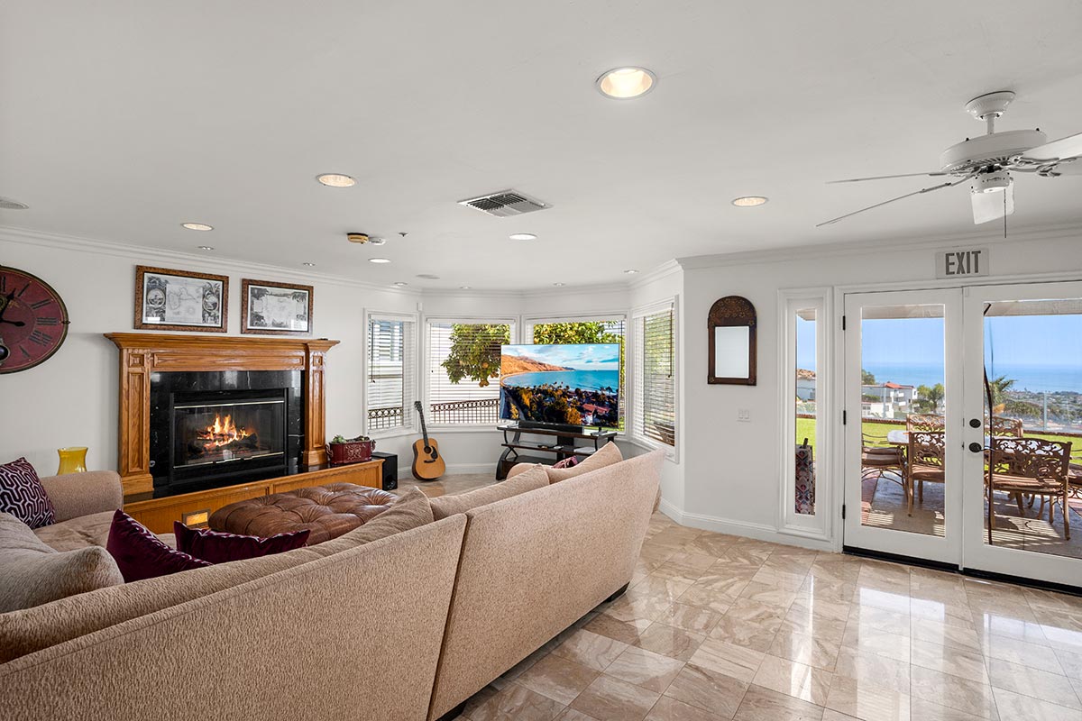 Living space at Ocean Ridge