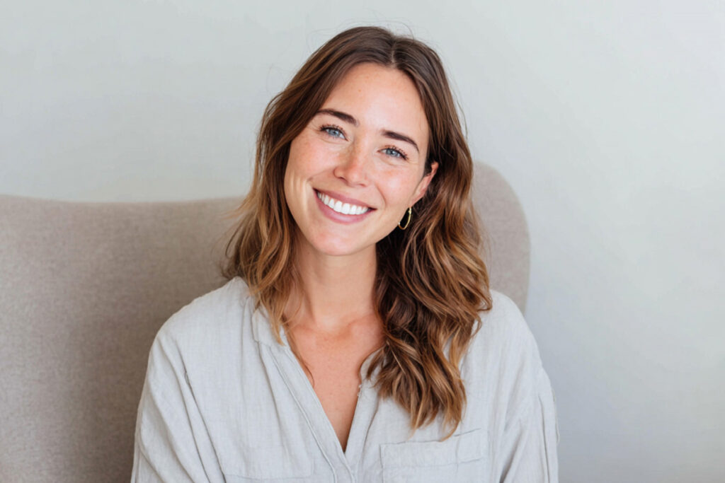 Therapist sitting and taking notes