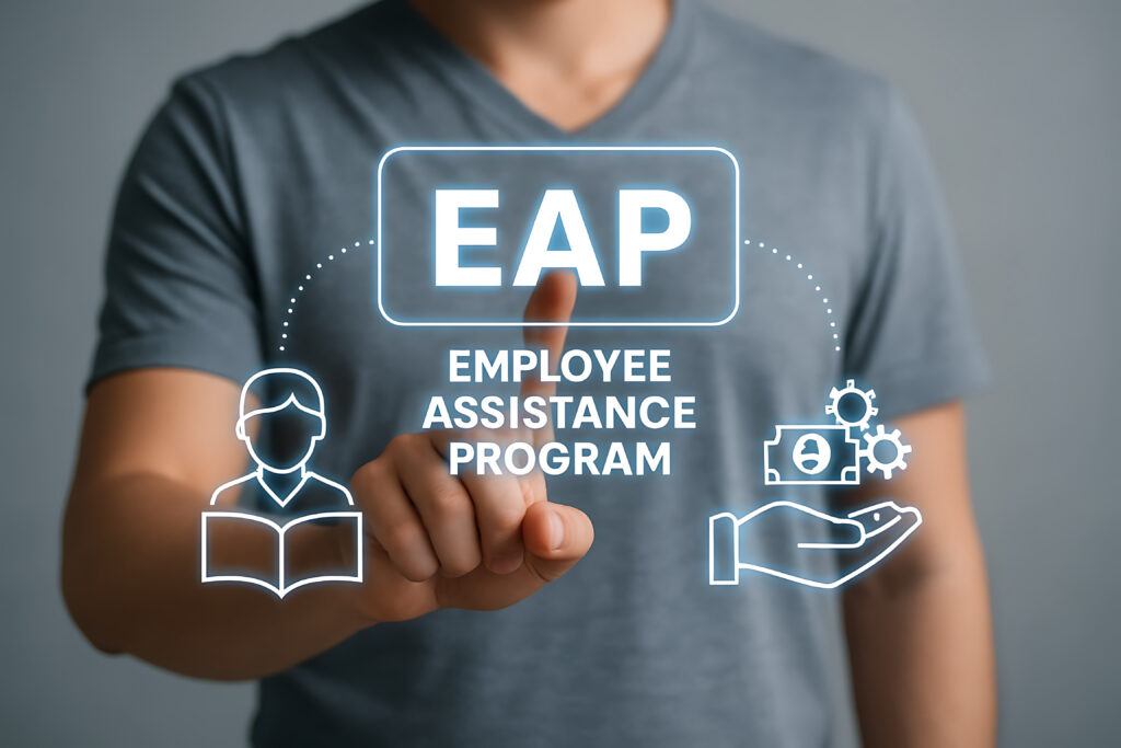 EAP. Employee Assistance Program EAP Business cocnept
